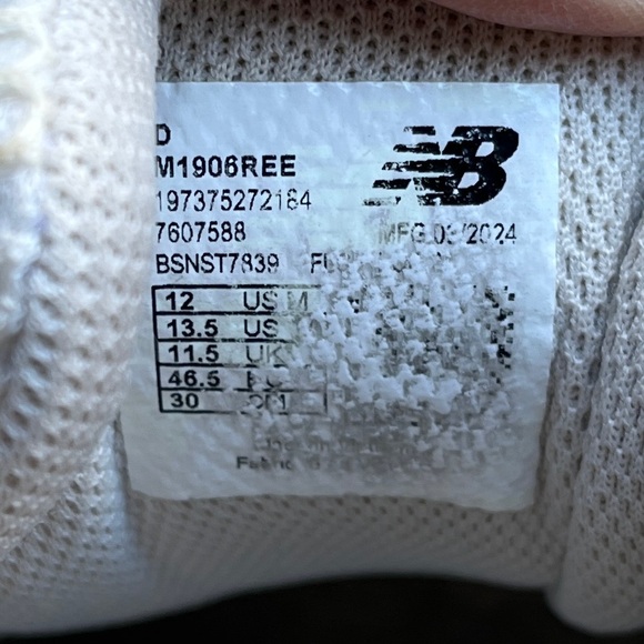 New Balance 1906R Silver Metallic Cream - Picture 7 of 7